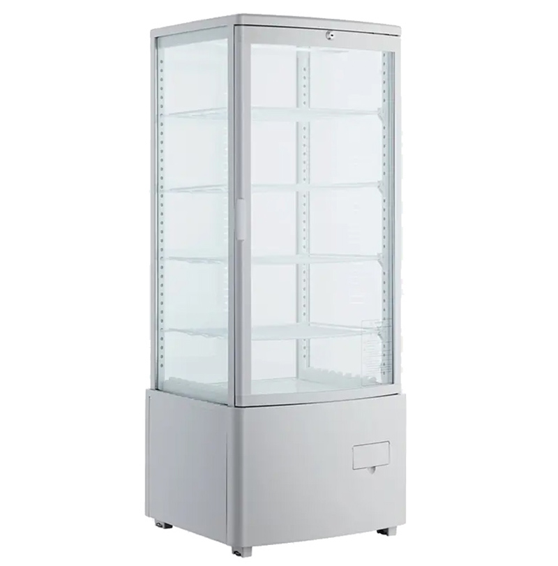 countertop glass display refrigeration